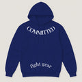Committed Arch Hoodie in Navy