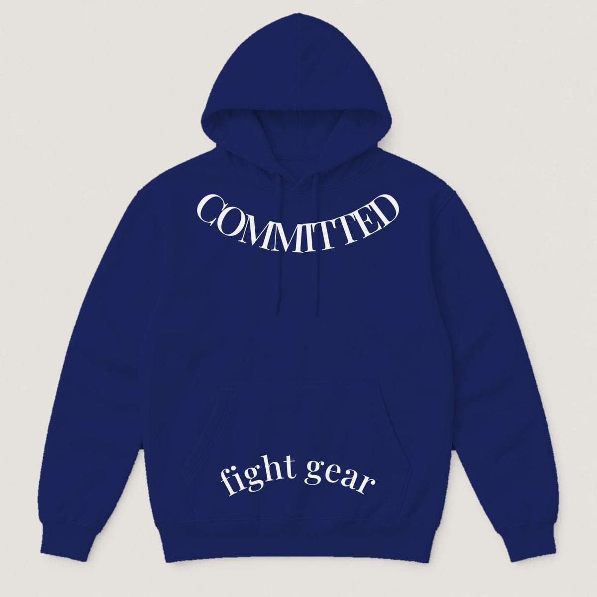 Committed Arch Hoodie in Navy