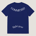 Committed Arch Tee in Navy